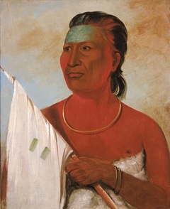 Náh-pope, Soup, adviser to Black Hawk by George Catlin