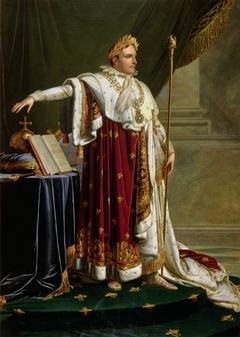 Napoleon I (1769-1821), in Coronation Robes