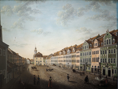 Obermarkt, Görlitz (von Osten) by Unknown Artist