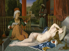 Odalisque with Slave by Jean-Auguste-Dominique Ingres