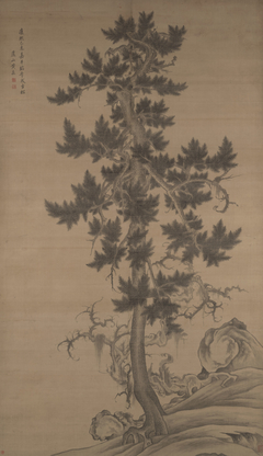 Old Pine, after Li Cheng by Huang Ding