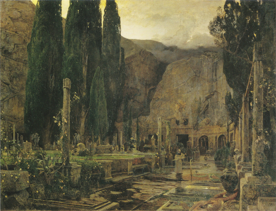 Pax (The cemetery of Gravosa near Ragusa)