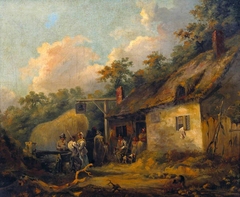 Peasants outside an Inn by William Turner