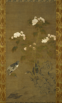 Peonies and Ducks by Chinese