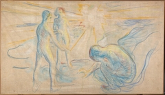 People in Sunshine by Edvard Munch