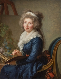 Portrait de Charlotte Eustache Sophie de Fuligny Damas, marquise de Grollier by Elisabeth Louise Vigée Le Brun
