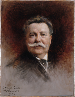 Portrait de Georges Cain (1853-1919), peintre et littérateur