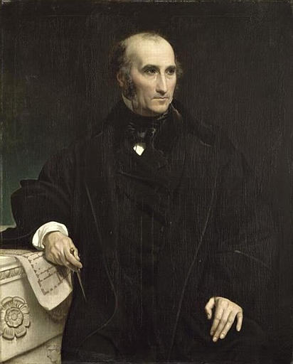 Portrait de l'architecte Charles Benvignat
