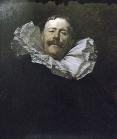 Portrait du peintre Antoine Guillemet by Ferdinand Roybet