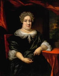 Portrait of a fat lady (Petronella Dunois Groenendijk?)