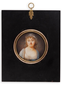 Portrait of a lady by Johann Dominik Bossi