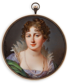 Portrait of a lady by Johann Dominik Bossi