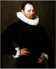 Portrait of a man aged 33 by Herman van der Mast