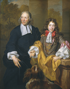 Portrait of a Young Man and His Tutor by Nicolas de Largillière
