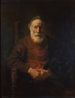 Portrait of an Old Man in Red by Rembrandt