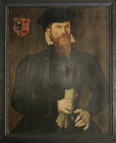 Portrait of an unknown man by onbekend