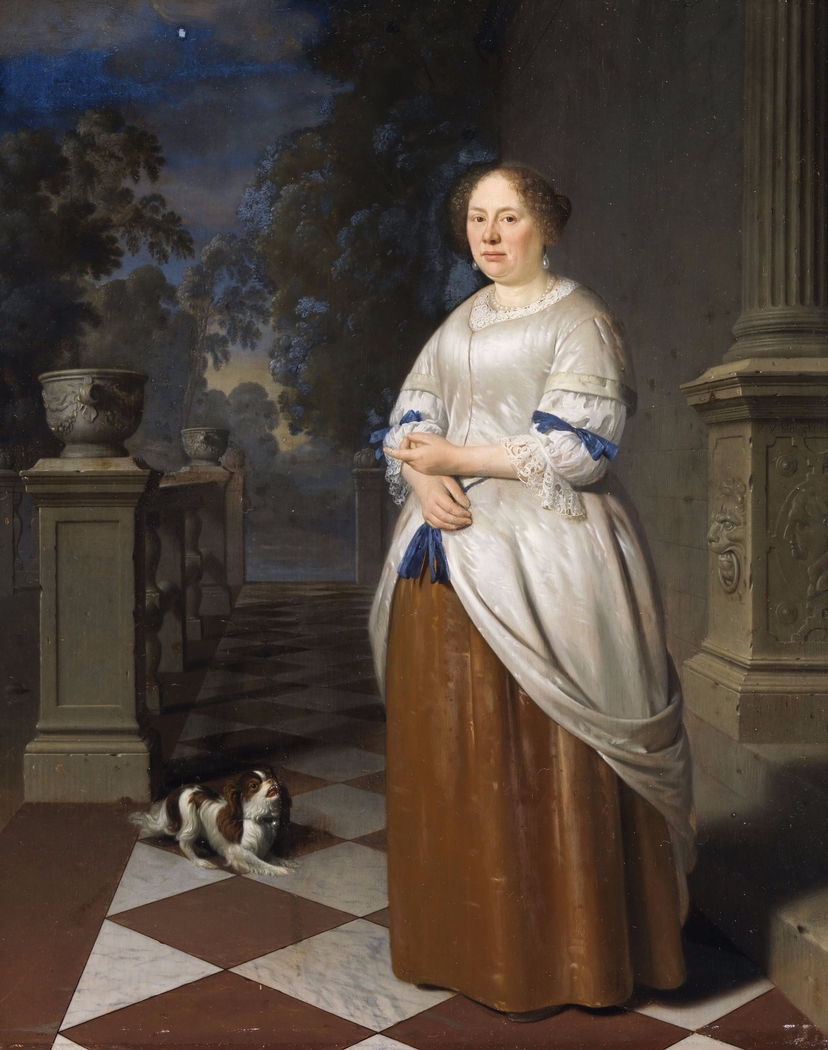 Portrait of Anna Splinter, wife of Johan Hulshout (1623–1687)