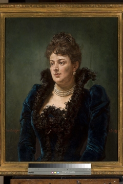 Portrait of Bona Ossowiecka by Jan Matejko