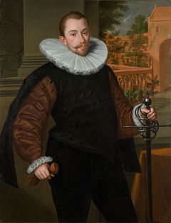 Portrait of Cornelis Jorisz. Roodhoorn (1564-1599) by Pieter Pietersz the Elder