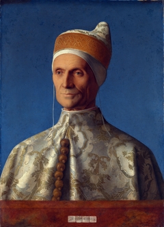 Portrait of Doge Leonardo Loredan by Giovanni Bellini