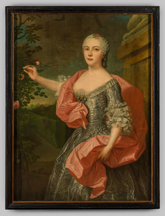 Portrait of Elisabeth Agnes Jacoba van Nassau -la Lecq ( -1798) by Jean Fournier