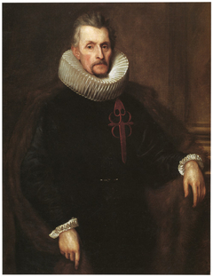 Portrait of Ferdinand van Boisschot, Lord of Saventhem (1560-1649), as a Knight of the Order of Santiago, ca. 1630 by Anthony van Dyck
