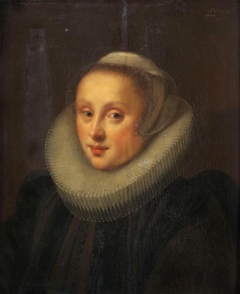 Portrait of Gertrud Cronenberg, second wife to Adriaen de Bruyn van Blanckenvort