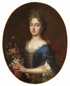 Portrait of Isabella-Jacoba de Mont (alias de Brialmont) (oval) by Anonymous