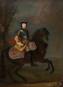 Portrait of Johan Hendrik van Isendoorn à Blois (1666-1703) by Johann Ludwig Tietz