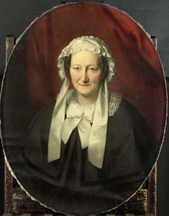Portrait of Johanna Maria Parvé, Wife of Hendrik André Cornelis Tierens by Bastiaan de Poorter