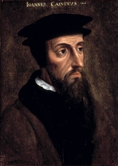 Portrait of John Calvin by Anonymous