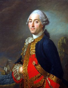 Portrait of Louis-Philippe de Vaudreuil (1724-1802) by Claude Arnulphy