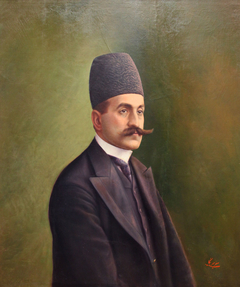 Portrait of Mahmoud Alamir by Jafar Chehrenegar