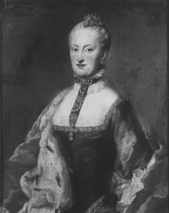 Portrait of Maria Anna Sophia of Saxony (1728–1797) by Georg Desmarées