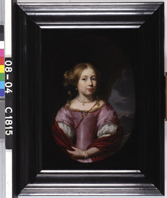 Portrait of Maria van Loon (1662-1734) by Nicolaes Maes