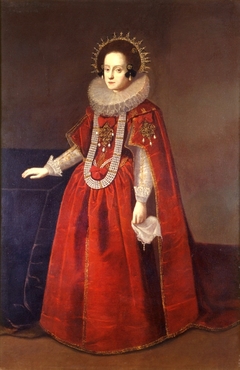 Portrait of Queen Constance of Austria. by Jakob Troschel