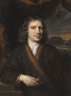 Portrait of Rochus van der Does (1643-1707) by Nicolaes Maes