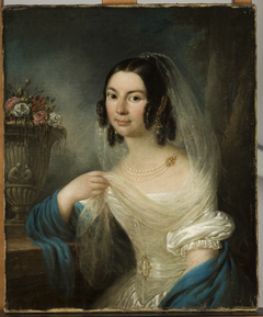 Portrait of Senator Chądzyński's Wife by Franciszek Ksawery Lampi