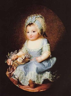 Portrait of Sophie de Bourbon ('Mademoiselle d'Arthois') (1776-1783)