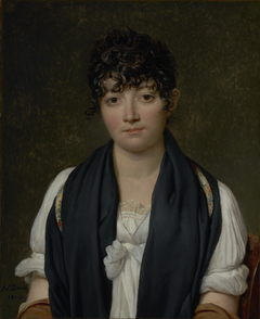 Portrait of Suzanne Le Peletier de Saint-Fargeau by Jacques-Louis David