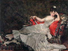 Porträt der Mademoiselle de Lancey