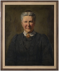 Portret van Anna Helena Johanna Louisa van Nouhuys by Ernst van der Minne