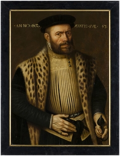 Portret van een onbekende man by Adriaen van Cronenburg