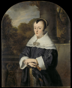 Portret van Maria Rey (1630/31-1703), echtgenote van Roelof Meulenaer