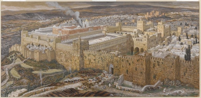 Reconstruction of Jerusalem and the Temple of Herod by James