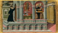Saint Augustine's Vision of Saints Jerome and John the Baptist