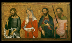 Saint John the Baptist, Saint Mary Magdalene, Saint James the Minor, Saint Paul