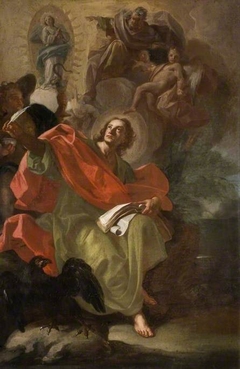 Saint John The Divine by Domenico Antonio Vaccaro