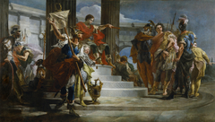 Scipio Africanus Freeing Massiva by Giovanni Battista Tiepolo