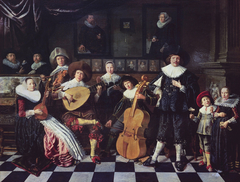 Self-Portrait with the Artist's Family by Jan Miense Molenaer